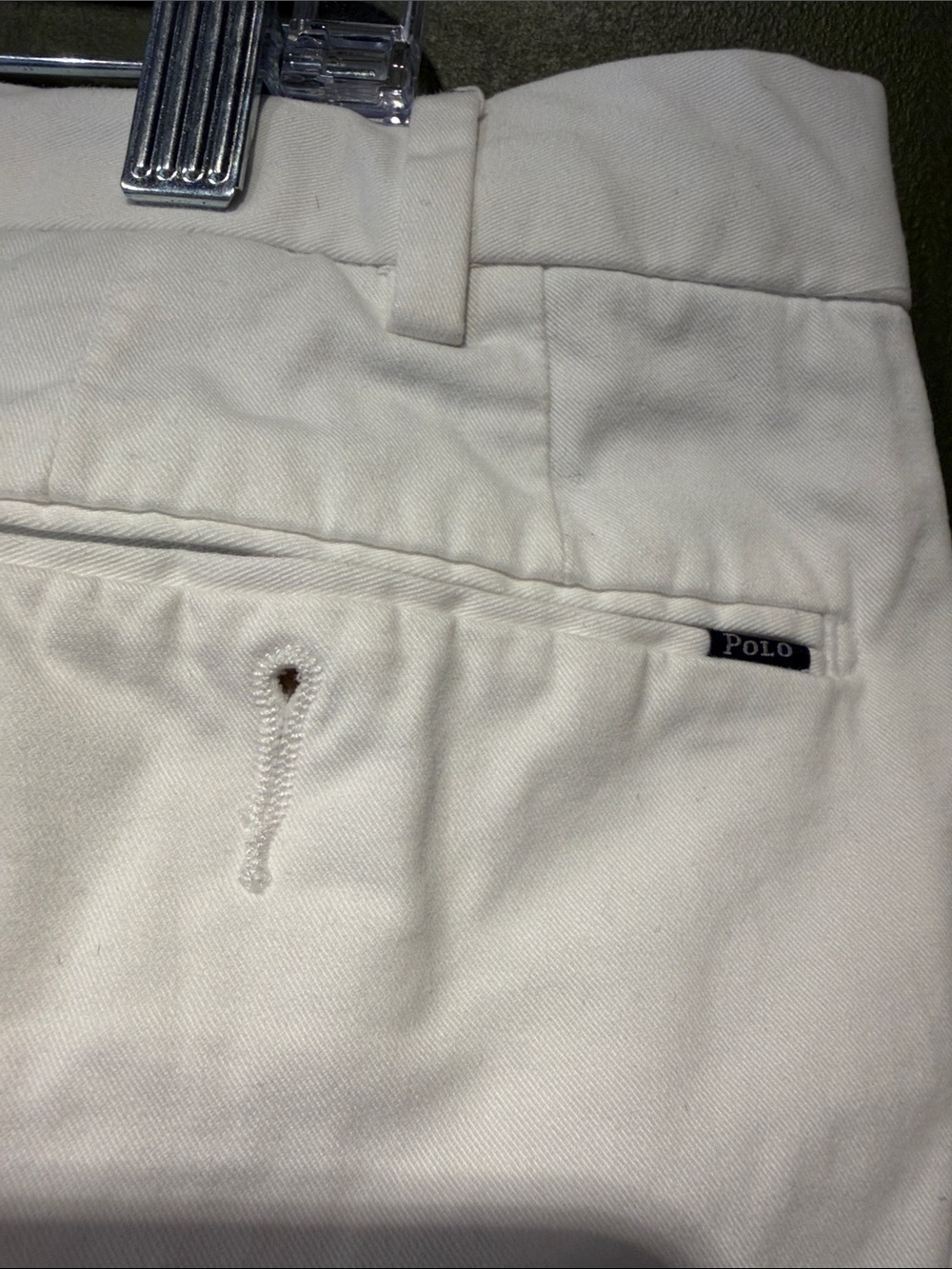 Polo Ralph Lauren Men's White Dress Pants - Picture 4 of 4